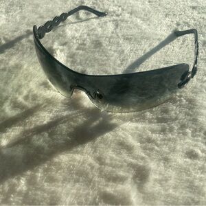 Versace Y2K Black Bling Sunglasses